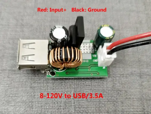 DC понижающий преобразователь 8V 120V 96V 84V 72V 60v 48v 36v to 5V 9V 12v 24v понижающее напряжение