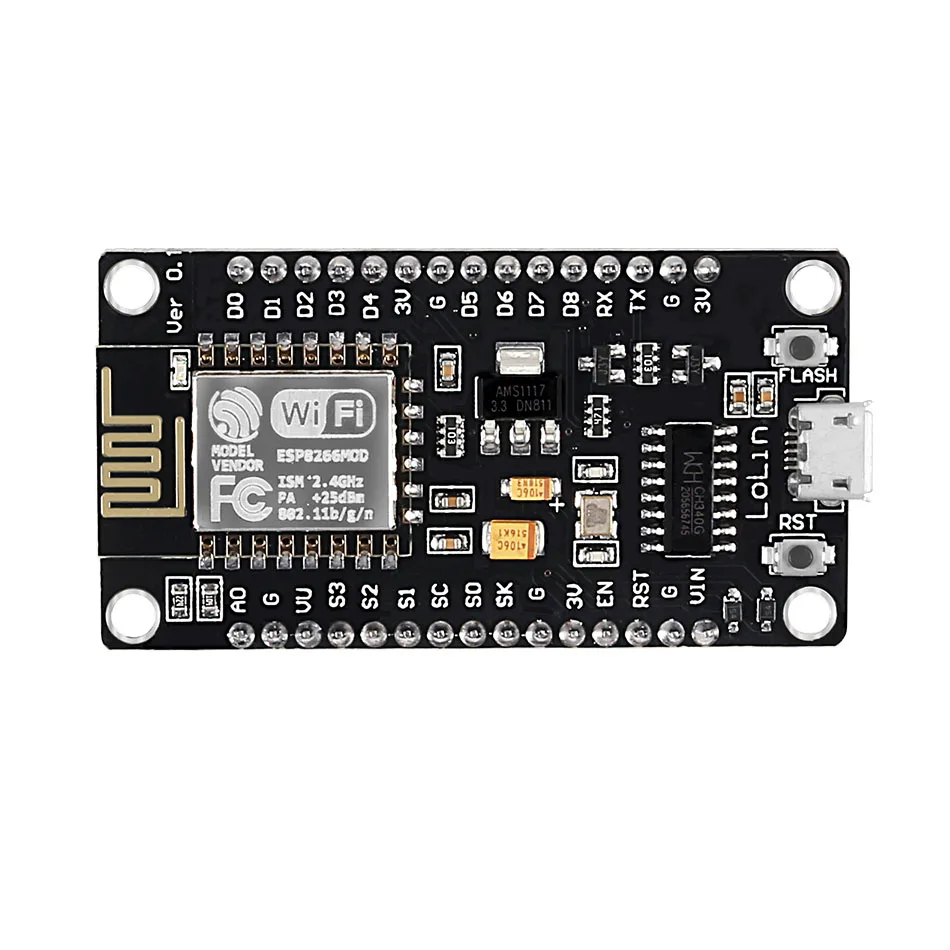 Беспроводной модуль NodeMcu v3 Lua wifi Интернет вещей макетная плата ESP8266 с pcb антенной usb порт ESP-12F CH340