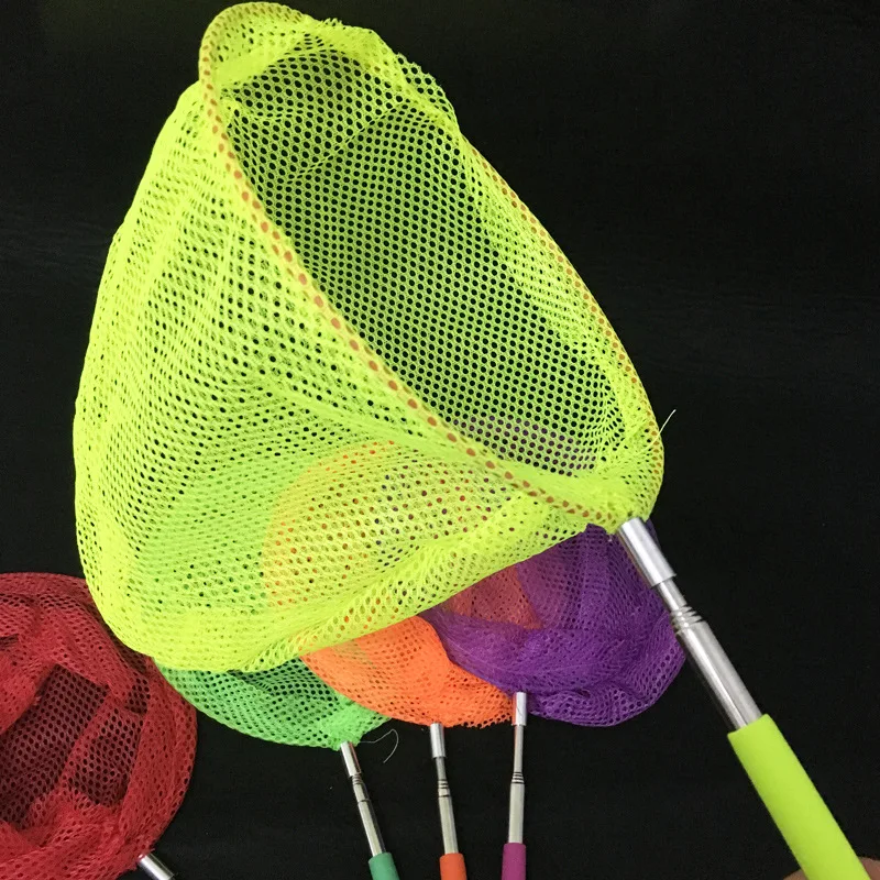 Colorful Kids Telescopic Butterfly Net Fishing Butterfly Bug Insect Net Telescopic Handle Toy Extendable Fishining Net Gifts Colorful Kids Telescopic Butterfly Net Fishing Butterfly Bug Insect Net Telescopic Handle Toy Extendable Fishining Net Gifts
