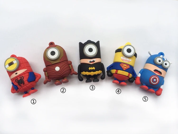 Pen Drive Genuine 8GB 16B 32GB 64GB 128G USB Flash Drive Flash Memory PenDrive Cartoon Character superman batman USB Drive Pen Drive Genuine 8GB 16B 32GB 64GB 128G USB Flash Drive Flash Memory PenDrive Cartoon Character superman batman USB Drive
