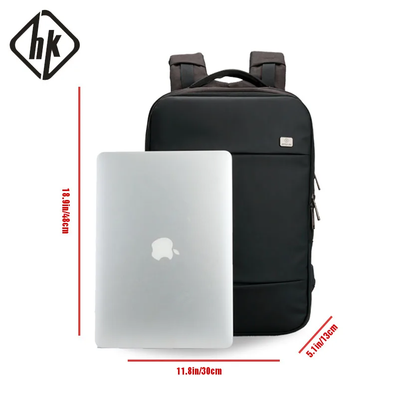 Мужской деловой рюкзак с отделением для ноутбука 15 6 дюйма и USB портом|men laptop