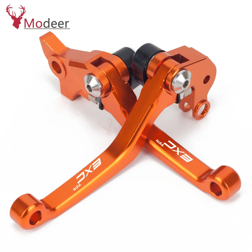 For KTM 250EXC 350EXC TPI EXC 2014 2015 2016 2017 2018 2019 CNC Motorcycle DirtBike Dirt Pit Bike Motocross Pivot Brake Clutch Levers (7)