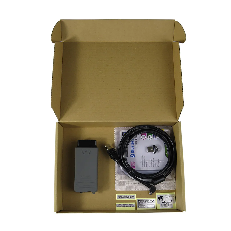 VAS5054A полный чип OKI VAS 5054A ODIS V5.0.3 OBD2 автомобильный диагностический инструмент VAS5054 Поддержка UDS протоколы диагностический сканер 5 шт - Цвет: Синий