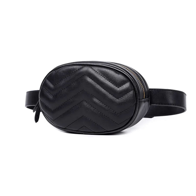 

Women Waist Bags Brand Women Fanny Packs Metal Logo Designer Belt Bag Ladies Chest Bags Fashion Crossbody Bag for Women 2018 New