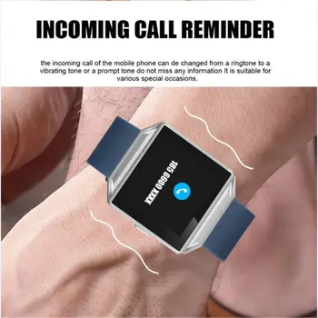 

Smart Wristband Large Color Screen Bracelet Waterproof Blood Pressure Monitor Step Count Watch Health Band Fitness