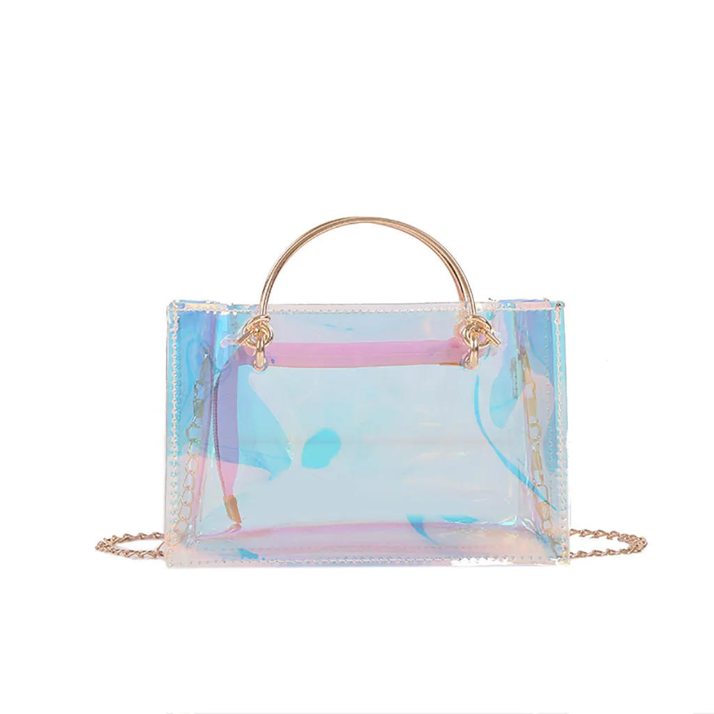 

Crossbody bags for women Transparent Wild Messenger Bag Fashion One-Shoulder Small Square neverful bag bolsa feminina