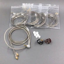 Аудио кабель MMCX+ 5 единиц Динамик уравновешенного якоря в ухо для наушников Shure se535 se846 штекер MMCX