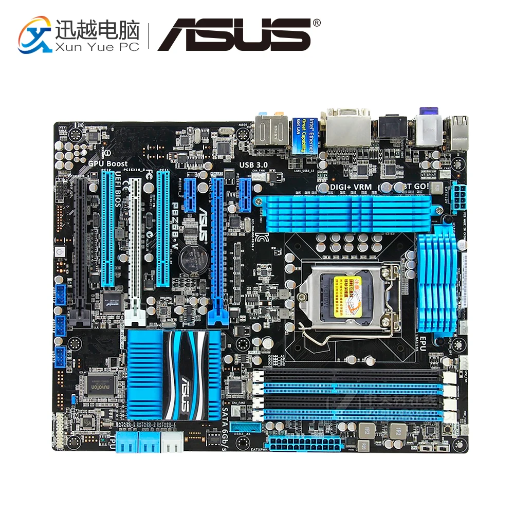 Asus P8Z68-V Desktop Motherboard Z68 Socket LGA 1155 i3 i5 i7 DDR3 32G SATA3 USB3.0 ATX On Sale цена Asus P8Z68-V Desktop Motherboard Z68 Socket LGA 1155 i3 i5 i7 DDR3 32G SATA3 USB3.0 ATX On Sale цены онлайн