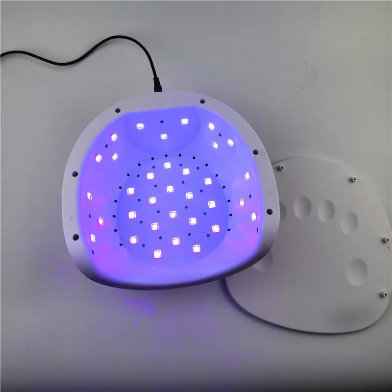 Conduziu a Lâmpada Secador para Curar Todos os Géis Ferramentas de Gel uv do Unha Mais Novo Unha Lâmpada Detecção Automática 72 w Led Manicure Art Polonês Verniz 15 Secadores de unhas
