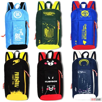 

Colorful Anime Touken Ranbu Online Mini Backpack Small Travel Double-Shoulder Bag GINTAMA Portable School Bag
