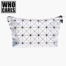Leather Cosmetic bag 2016 Fashion New maekup bag neceser travel organizer pencil case trousse de maquillage