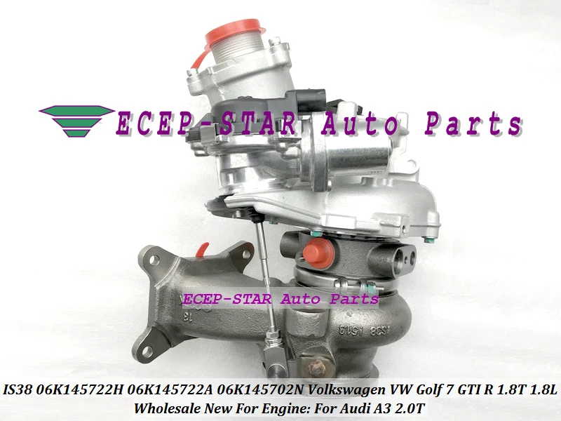 TURBO IS38 06K145722H 06K145722A 06K145702N 06K 145 722H Turbocharger For Audi A3 2.0T For Volkswagen VW Golf 7 GTI R 1.8T 1.8L (2)