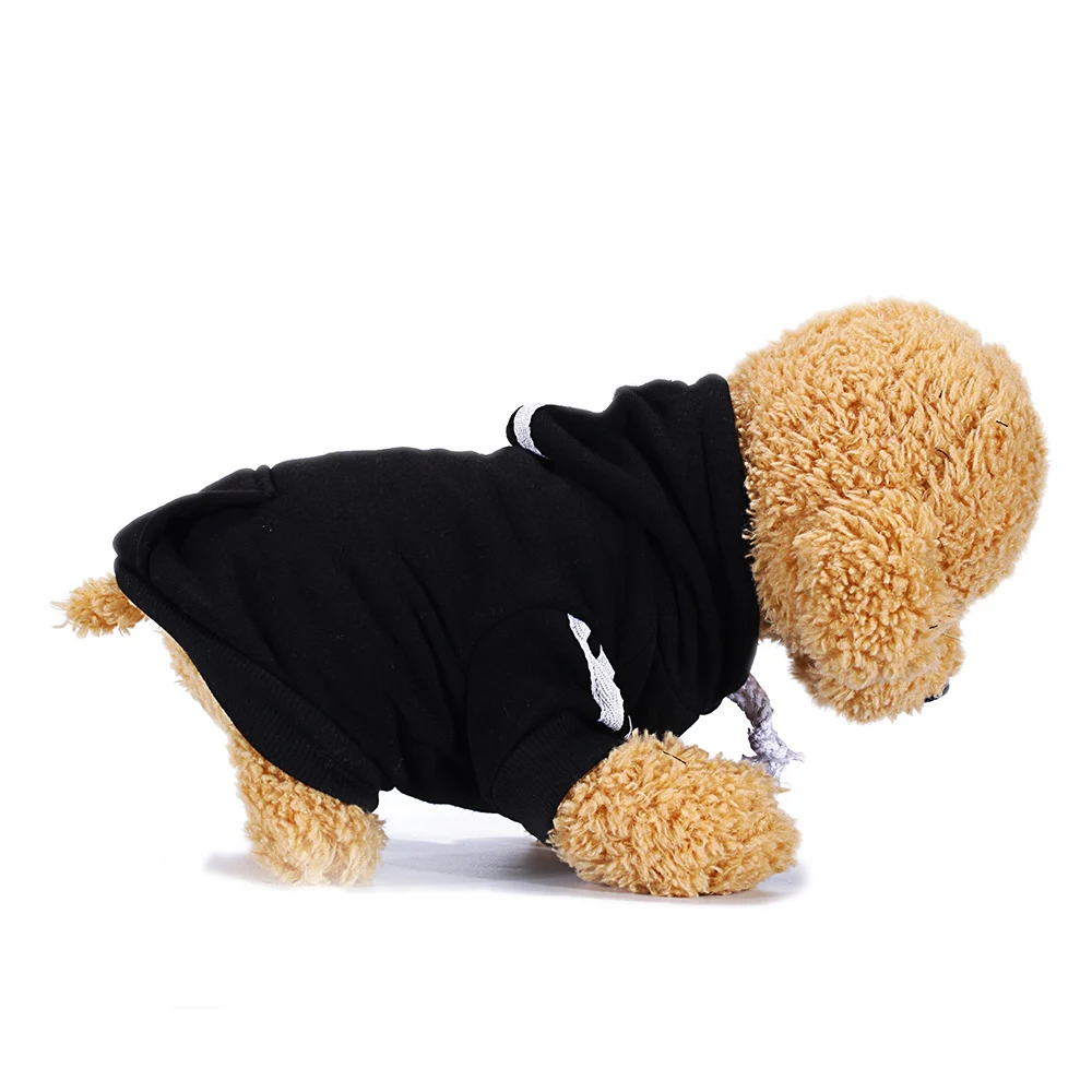 Pet Clothes Dog Cat Hoodies Jerseys Sweatshirt Jumpsuits Winter Outfit Petstyle Clothing Puppy Small Medium Dog Clothes _9627