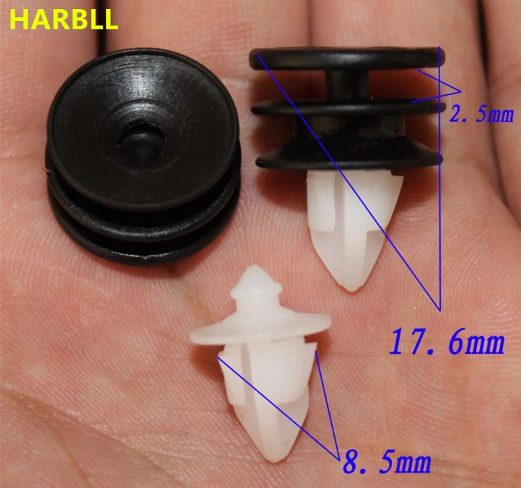 

15PCS for Volvo S40 S60 S80L XC90 plastic fastener for Door Interior trim panel clip