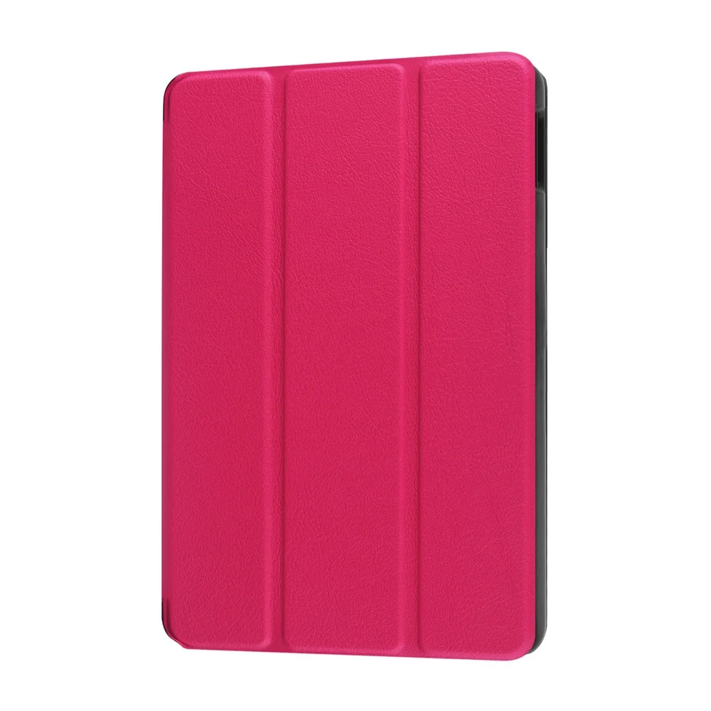 Rose Red Чехол для huawei MediaPad T3 10 9,6 '', чехол для huawei Honor Play Pad 2 9,6, подставка для планшета, кожаный чехол+ стилус - Цвет: Rose Red