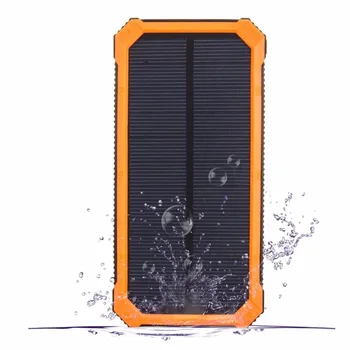 

Handy PowerGreen Original Solar Pocket Charger 15000mAh Solar Power Bank Charger External Battery for Phones