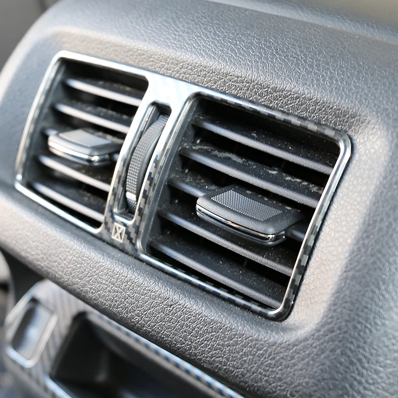 Car Styling Rear Air Vent Outlet Cover Trim Frame Decoration Chrome For Nissan Terra 2018 2019 | Автомобили и мотоциклы
