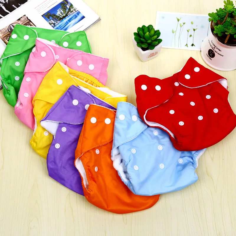 

Drop shipping CYSINCOS Baby Adjustable Diaper Pants Mesh Removable And Washable Breathable Absorbent Cloth Cover Newborn