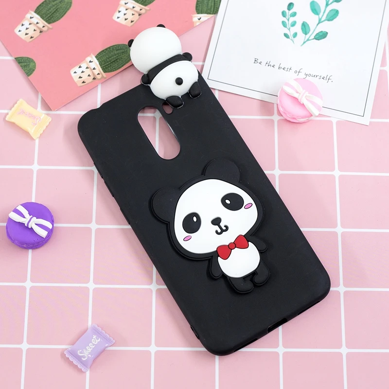Чехол с 3D единорогом Pocophone F1 для Xiaomi силиконовый чехол милыми мультяшными