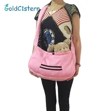 Cute Pet Dog Carrier Cat Puppy Small Animal Pet Sling Front Carry Bag Comfort Travel Tote Shoulder Bag Sling Pet Backpack