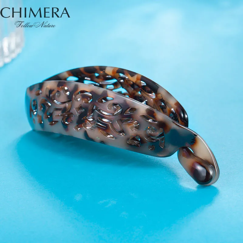 CHIMERA винтажные выдолбленные банановые заколки для волос шпилька аксессуары для женщин украшение для волос Классический головной убор 3130883