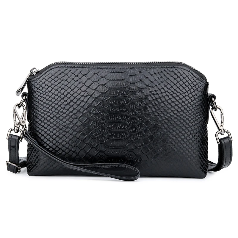 COMFORSKIN Brand Premium 100% Cowhide Leather Alligator Messenger Bag 2019 New Arrivals Large Capacity Hot Fashion Day Clutches