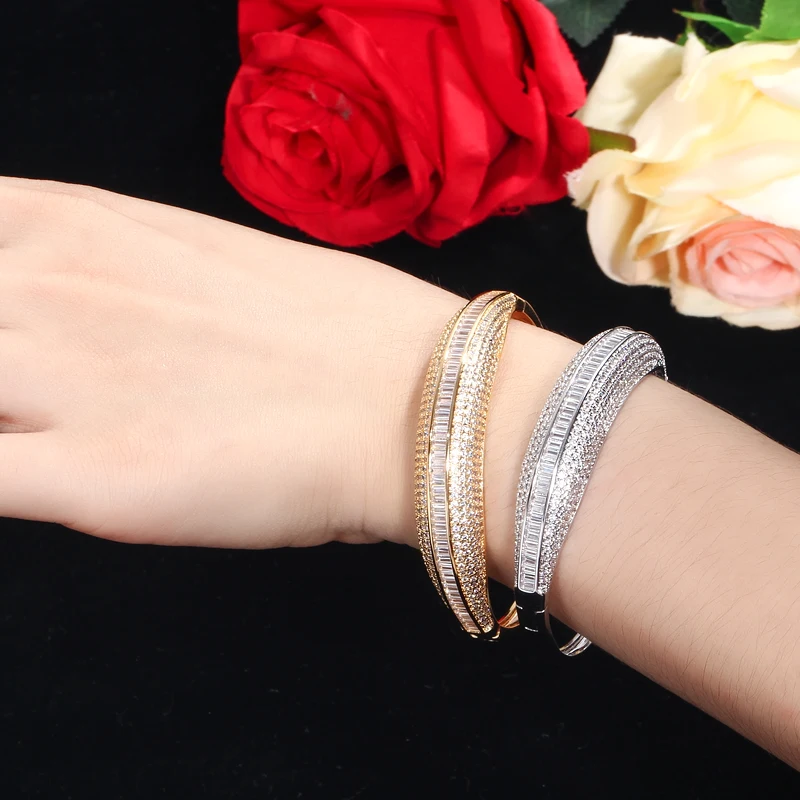Pera, известный бренд, индийский Дубай, свадебный подарок, большой круглый кубический цирконий, винтажные женские вечерние браслеты-манжеты, ювелирные изделия Z034