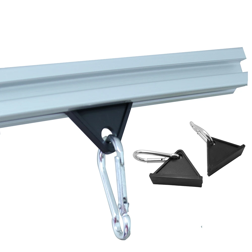 Plastic Hanger Hook Clip Clamp for 3030 30x30 30s Aluminum profile Extrusionin Hooks from Home