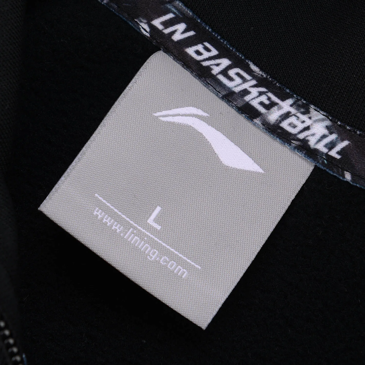 Li Ning мужская баскетбольная серия толстовка с капюшоном теплый флис 100% полиэстер