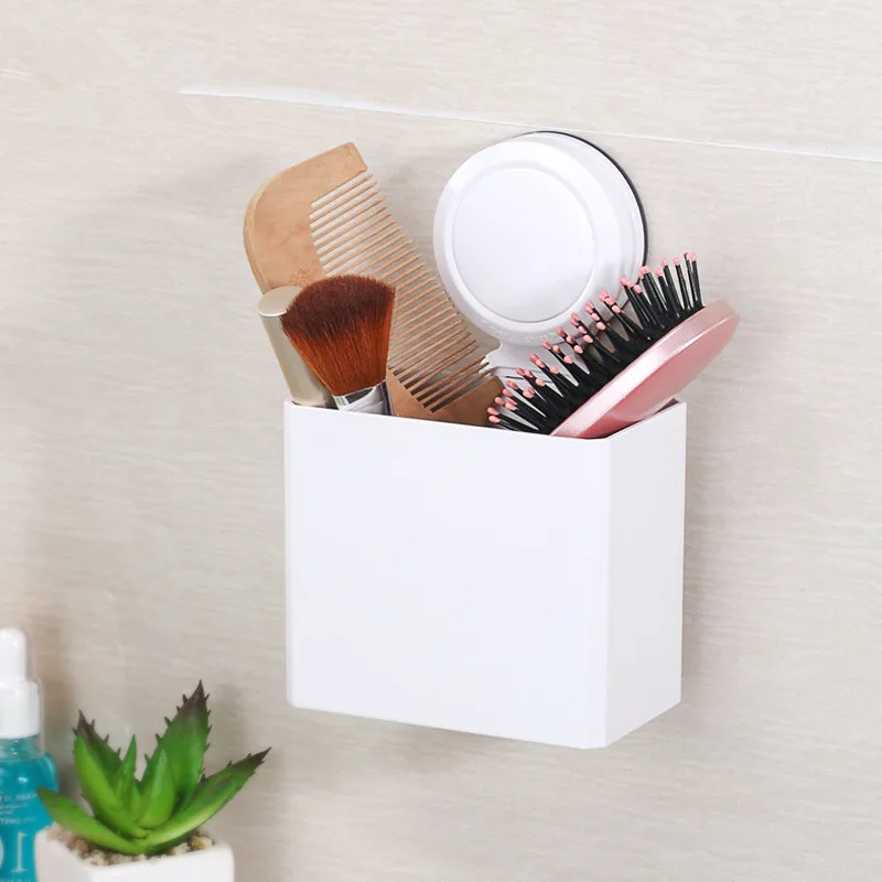 Коробка для хранения пластиковая настенная стойка для хранения кружек зубная щетка зубная паста расческа столовые приборы ящик полка для ванны, кухни