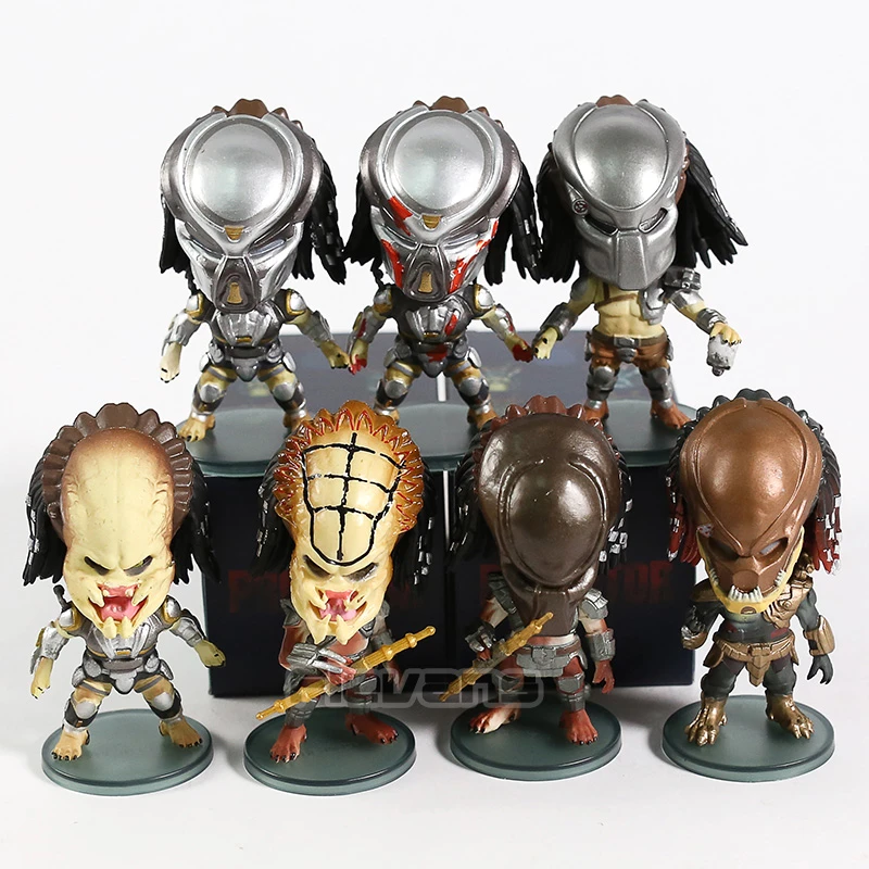 プレデターp1シティーハンターコンクリートジャングル長老傷跡ウルフプレデターpvcフィギュアおもちゃ7ピース セット Action Figures Aliexpress