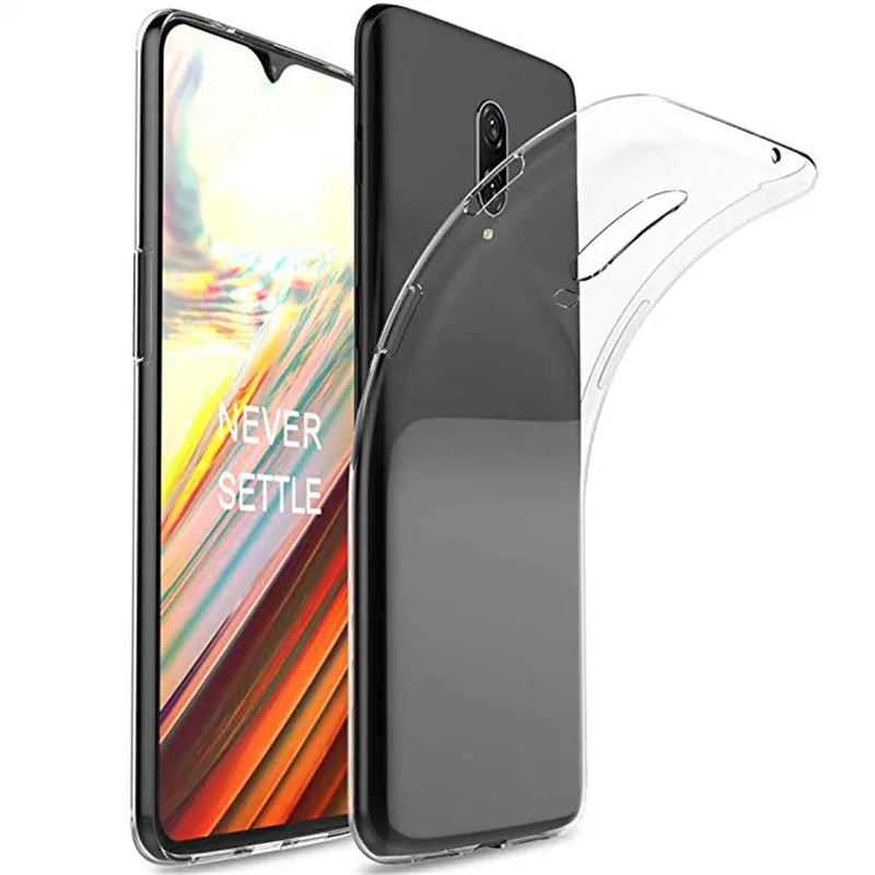 Чехол для Oneplus 8 7 Pro мягкий прозрачный силиконовый чехол из ТПУ OnePlus 6T 6 5T 5