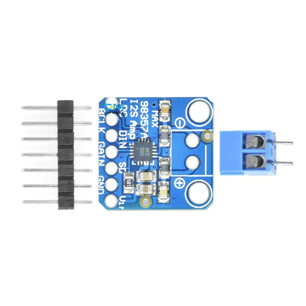 MAX08357 ies усилитель DAC 3 Вт усилитель класса D коммутационная плата для Arduino Zero для Raspberry Pi тепловой модуль защиты от отключения