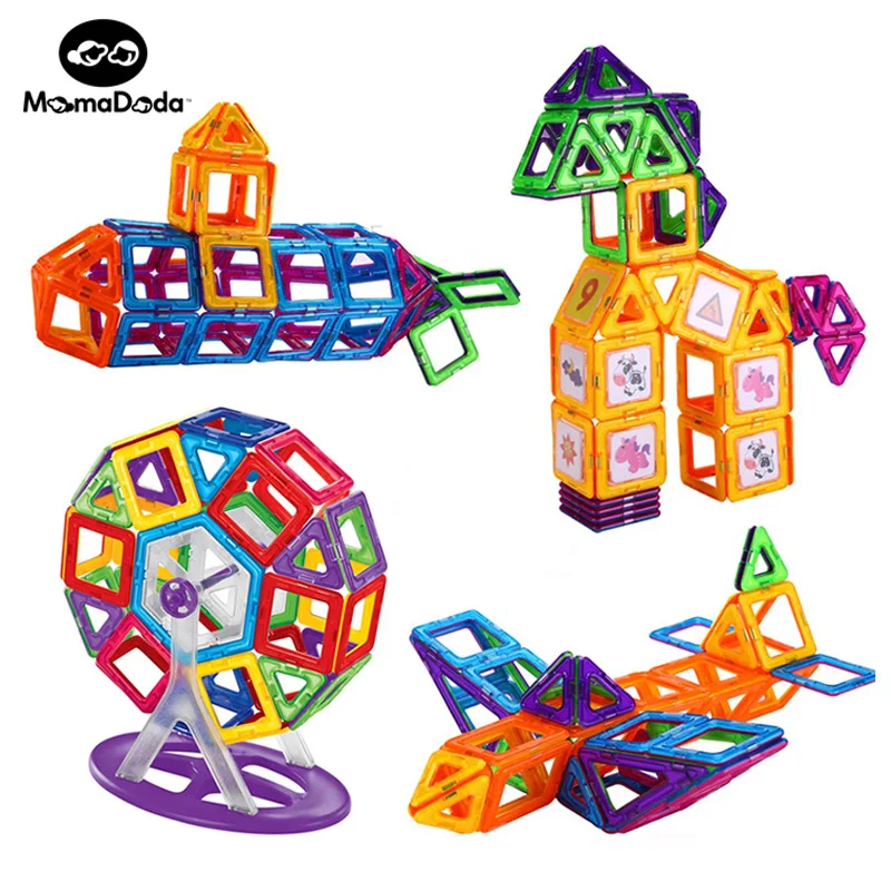 

MAGNETIC CONSTRUCTION BUILDING BLOCKS SET Magnetic Designer Building Blocks Kids Toys DIY Educational Toys For Children For Fun