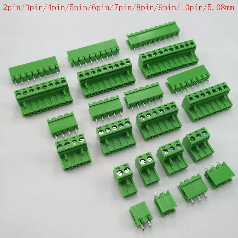 

5.08MM KF2EDG5.08-2P/3/4/5/6/7/8/9/10 Plug-in PCB terminal