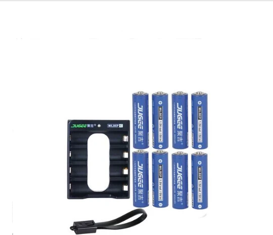 1.5 v 14500 lifepo4 Li-ion Toys batteries Li-polymer lithium 3000mWh 8pcs JUGEE AA battery rechargeable batterie+charger цена 1.5 v 14500 lifepo4 Li-ion Toys batteries Li-polymer lithium 3000mWh 8pcs JUGEE AA battery rechargeable batterie+charger цены онлайн
