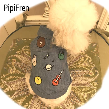 

PipiFren Summer Small Dogs Clothes T Shirts In Spring Pets Costume For Chihuahua Cats Costumes Coats Manteau chien Ropa perro