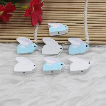 

20pcs/lot Wholesale Lead-free Animal/Rabbit Wood Beads for Bracelet/Necklace 16x20mm K05353