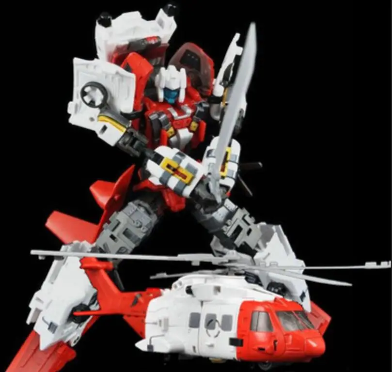 YM15 Robot Toys Transformation Yes Model YM Series Defensor Hot Spot First Aid Streetwise Blades Groove Action Figure Collection Gift - Цвет: YM15