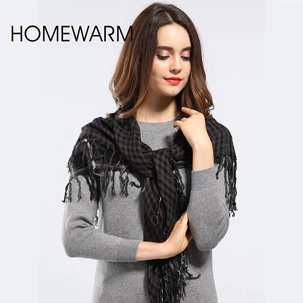 winter plaid scarf 2016 women font b tartan b font Plaid Scarf Cuadros New Designer Unisex