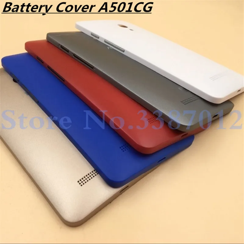 

Original For ASUS Zenfone 5 A501CG A500CG A500KL Replacement Back Door Battery cover Rear Housing Cover Case With Side Button