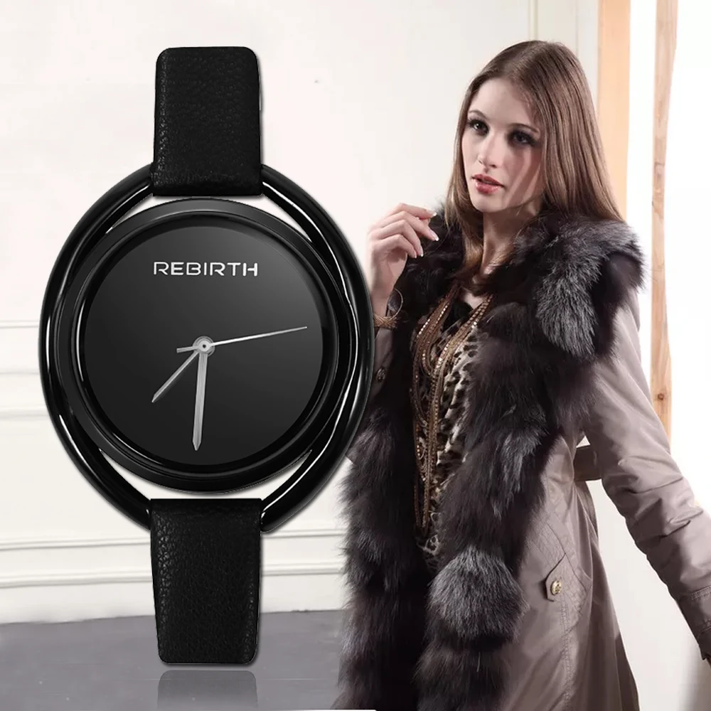 Renaissance montre pour femme 2018 luxe Top marque Bayan Kol Saati mode dames montres pour femmes Bracelet or Rose zegarek damski