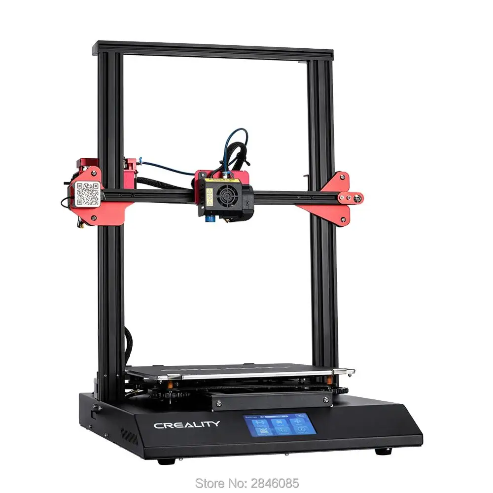 CREALITY 3D CR-10S Pro датчик автоматического выравнивания принтер 4,3 дюймов сенсорный ЖК-дисплей Печать накаливания обнаружения Funtion MeanWell power