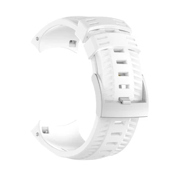 

1 Pcs 24mm Silicone Wrist Band Strap Bracelet Compatible Suunto 9 Multisport GPS Watch JR Deals