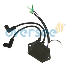 OVERSEE 32900 96340 CDI Ignition Coil Replaces For 2 stroke 25HP 30HP Suzuki Outboard Engine DT25C