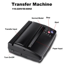 Машина для переноса татуировок, копировальная машина для трафаретов, принтер для рисования, термопринтер, производитель трафаретов, копировальная машина для передачи татуировок, поставка бумаги