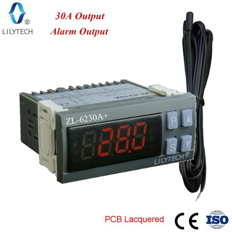 Beste ZL 6230A +, 30A Uitgang, Digitale, Temperatuurregelaar, Thermostaat, Lilytech