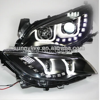 Для Excelle XT Astra J LED Strip U Style Angel Eyes Head светильник 2009 2013 LDV2|eyes angel|angel eye lightseye light |