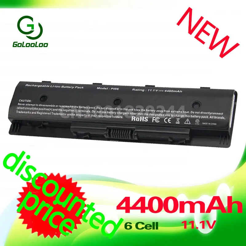 Golooloo 11.1v Laptop Battery for HP PI06 P106 PI09 HSTNN-LB4N HSTNN-YB4N HSTNN-LB4O for HP Envy 14 15 17 HSTNN-UB4N 710416-001 Golooloo 11.1v Laptop Battery for HP PI06 P106 PI09 HSTNN-LB4N HSTNN-YB4N HSTNN-LB4O for HP Envy 14 15 17 HSTNN-UB4N 710416-001
