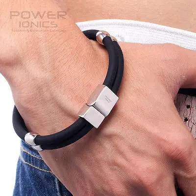 Bio Sports IDEDBAND Titanium 200" Power Ionics" для подростков(Унисекс) с воздействием магнитных полей на тело в терапевтических целях